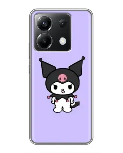 Чохол для Xiaomi POCO X6 5G з картинкою «Kuromi — ніжний фіолетовий» Чохол для Xiaomi POCO X6 5G з картинкою «Kuromi — ніжний фіолетовий»