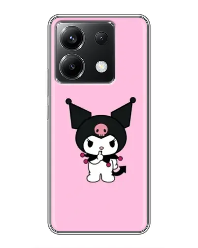 Чохол для Xiaomi POCO X6 5G з картинкою «Kuromi — рожева ніжність» Чохол для Xiaomi POCO X6 5G з картинкою «Kuromi — рожева ніжність»