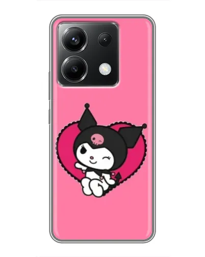 Чохол для Xiaomi POCO X6 5G з картинкою «Kuromi — любов у серці» Чохол для Xiaomi POCO X6 5G з картинкою «Kuromi — любов у серці»