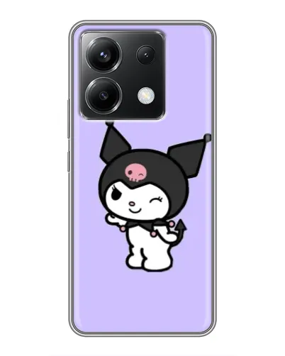 Чохол для Xiaomi POCO X6 5G з картинкою «Класична Kuromi» Чохол для Xiaomi POCO X6 5G з картинкою «Класична Kuromi»