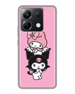 Чохол для Xiaomi POCO X6 5G з картинкою «Тріо My Melody та Kuromi» Чохол для Xiaomi POCO X6 5G з картинкою «Тріо My Melody та Kuromi»