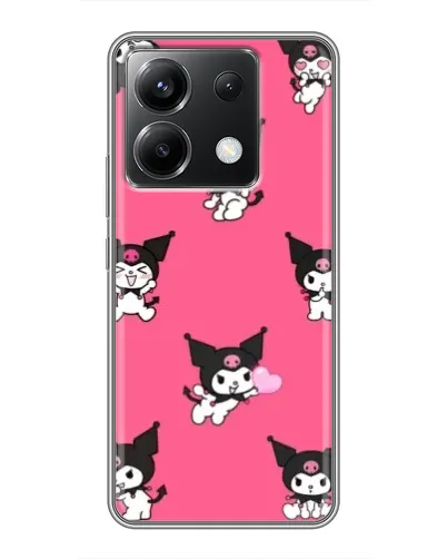 Чохол для Xiaomi POCO X6 5G з картинкою «Патерн з Куромі» Чохол для Xiaomi POCO X6 5G з картинкою «Патерн з Куромі»
