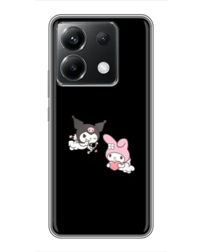 Чохол для Xiaomi POCO X6 5G з картинкою «My Melody та Kuromi» Чохол для Xiaomi POCO X6 5G з картинкою «My Melody та Kuromi»