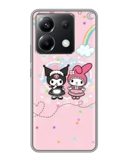Чохол для Xiaomi POCO X6 5G з картинкою «My Melody та Kuromi» Чохол для Xiaomi POCO X6 5G з картинкою «My Melody та Kuromi»