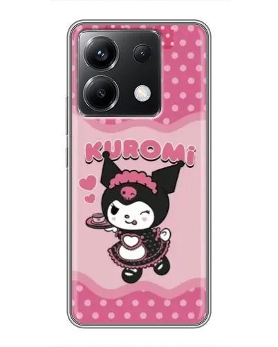 Чохол для Xiaomi POCO X6 5G з картинкою «Kuromi в окулярах» Чохол для Xiaomi POCO X6 5G з картинкою «Kuromi в окулярах»