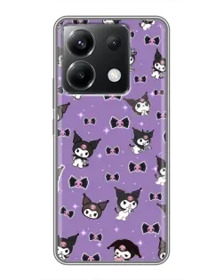 Чохол для Xiaomi POCO X6 5G з картинкою «Kuromi — патерн» Чохол для Xiaomi POCO X6 5G з картинкою «Kuromi — патерн»