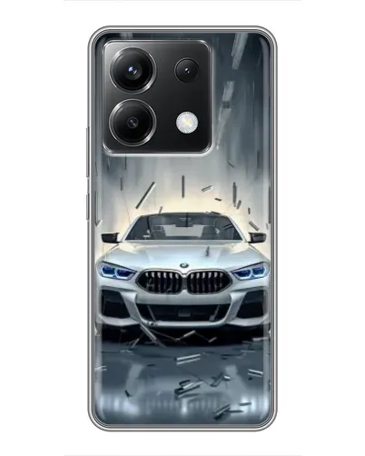 Чохол для Xiaomi POCO X6 5G з картинкою «BMW у світлі фар» Чохол для Xiaomi POCO X6 5G з картинкою «BMW у світлі фар»
