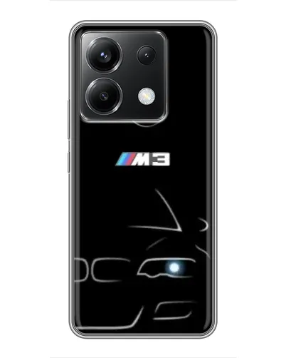 Чохол для Xiaomi POCO X6 5G з картинкою «Мінімалістичний принт BMW M3» Чохол для Xiaomi POCO X6 5G з картинкою «Мінімалістичний принт BMW M3»