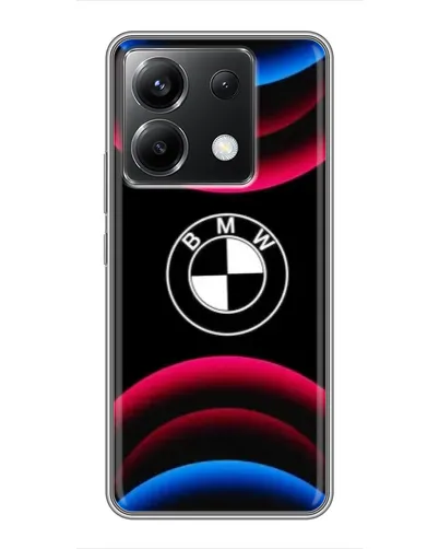 Чохол для Xiaomi POCO X6 5G з картинкою «Логотип BMW та неонові дуги» Чохол для Xiaomi POCO X6 5G з картинкою «Логотип BMW та неонові дуги»