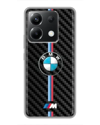Чохол для Xiaomi POCO X6 5G з картинкою «Емблема BMW та карбон» Чохол для Xiaomi POCO X6 5G з картинкою «Емблема BMW та карбон»