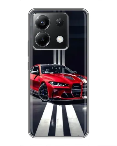 Чохол для Xiaomi POCO X6 5G з картинкою «Червона BMW на дорозі» Чохол для Xiaomi POCO X6 5G з картинкою «Червона BMW на дорозі»