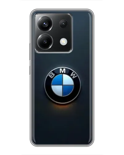 Чохол для Xiaomi POCO X6 5G з картинкою «Логотип BMW — мінімалізм» Чохол для Xiaomi POCO X6 5G з картинкою «Логотип BMW — мінімалізм»