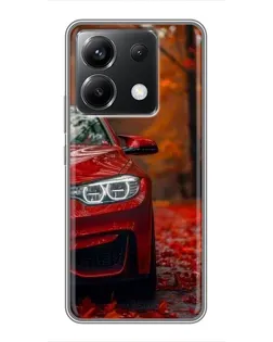 Чохол для Xiaomi POCO X6 5G з картинкою «Осіння BMW M4»