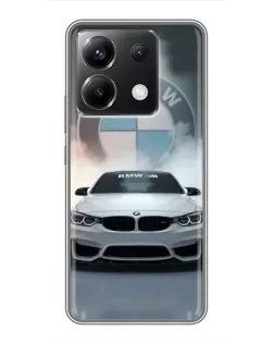 Чехол для Xiaomi POCO X6 5G с картинкой «BMW в белом дыму» Чехол для Xiaomi POCO X6 5G с картинкой «BMW в белом дыму»