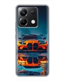 Чехол для Xiaomi POCO X6 5G с картинкой «BMW — золотая эмблема» Чехол для Xiaomi POCO X6 5G с картинкой «BMW — золотая эмблема»