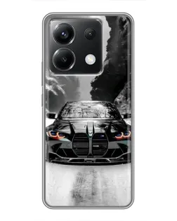 Чехол для Xiaomi POCO X6 5G с картинкой «BMW — акварельный дрифт» Чехол для Xiaomi POCO X6 5G с картинкой «BMW — акварельный дрифт»
