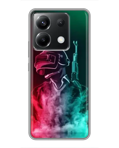 Чохол для Xiaomi POCO X6 5G з картинкою «PUBG — вогняний воїн» Чохол для Xiaomi POCO X6 5G з картинкою «PUBG — вогняний воїн»