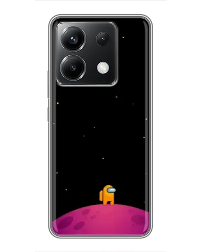 Чохол для Xiaomi POCO X6 5G з картинкою «Самотній герой на планеті» Чохол для Xiaomi POCO X6 5G з картинкою «Самотній герой на планеті»