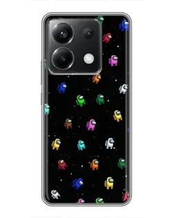 Чохол для Xiaomi POCO X6 5G з картинкою «Екіпаж Among Us» Чохол для Xiaomi POCO X6 5G з картинкою «Екіпаж Among Us»