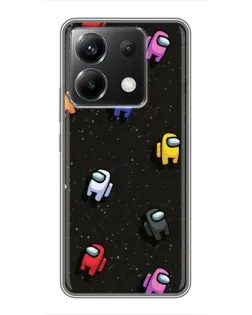 Чохол для Xiaomi POCO X6 5G з картинкою «Космічний патерн Among Us» Чохол для Xiaomi POCO X6 5G з картинкою «Космічний патерн Among Us»