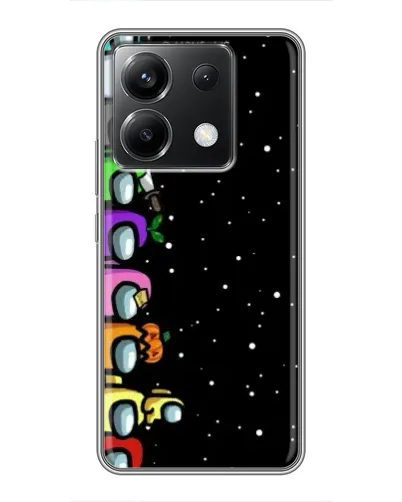 Чохол для Xiaomi POCO X6 5G з картинкою «Команда Among Us» Чохол для Xiaomi POCO X6 5G з картинкою «Команда Among Us»