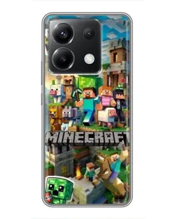 Чохол для Xiaomi POCO X6 5G з картинкою «Замок Minecraft» Чохол для Xiaomi POCO X6 5G з картинкою «Замок Minecraft»