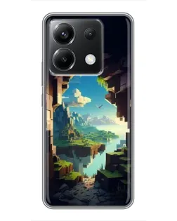 Чохол для Xiaomi POCO X6 5G з картинкою «Вид з печери»