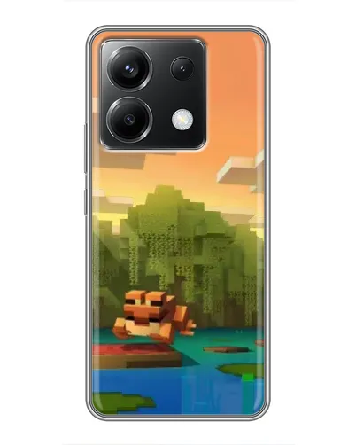 Чехол для Xiaomi POCO X6 5G с картинкой «Майнкрафт закат солнца» Чехол для Xiaomi POCO X6 5G с картинкой «Майнкрафт закат солнца»