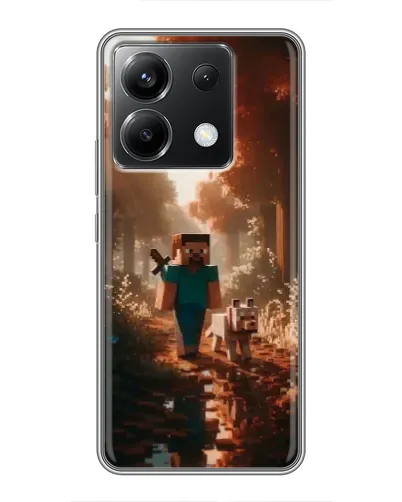 Чохол для Xiaomi POCO X6 5G з картинкою «Стів у лісі»