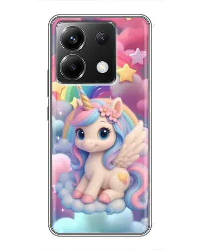 Чехол для Xiaomi POCO X6 5G с картинкой «Маленький единорог»