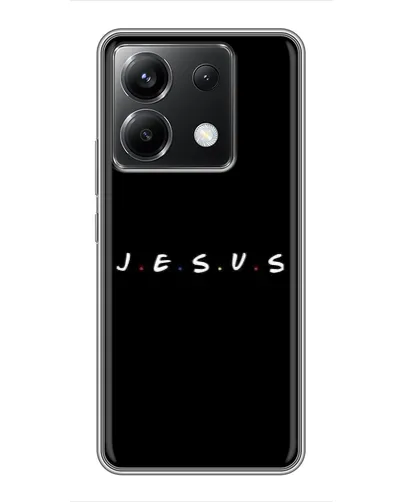 Чохол для Xiaomi POCO X6 5G з картинкою «Крапки віри J.E.S.U.S.» Чохол для Xiaomi POCO X6 5G з картинкою «Крапки віри J.E.S.U.S.»