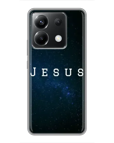 Чохол для Xiaomi POCO X6 5G з картинкою «Зоряне небо Jesus» Чохол для Xiaomi POCO X6 5G з картинкою «Зоряне небо Jesus»
