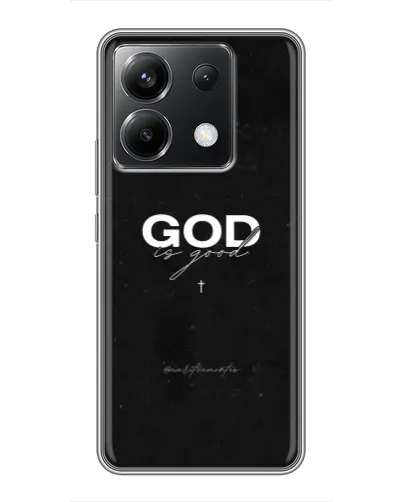 Чохол для Xiaomi POCO X6 5G з картинкою «GOD — Бог над усім» Чохол для Xiaomi POCO X6 5G з картинкою «GOD — Бог над усім»