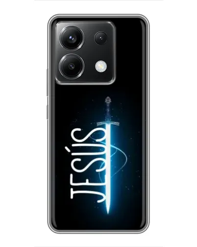 Чохол для Xiaomi POCO X6 5G з картинкою «Меч Духа Jesus» Чохол для Xiaomi POCO X6 5G з картинкою «Меч Духа Jesus»