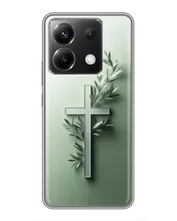 Чехол для Xiaomi POCO X6 5G с картинкой «Оливковая ветвь»