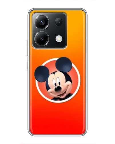 Чехол для Xiaomi POCO X6 5G с картинкой «Mickey в круге»