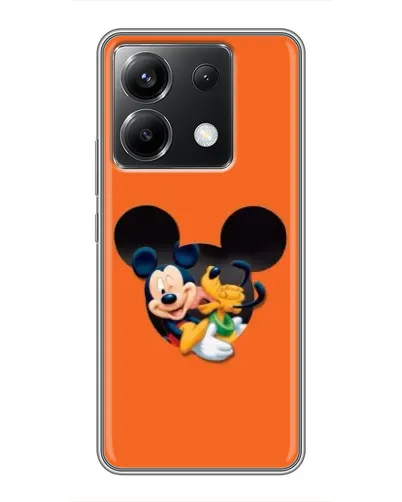 Чехол для Xiaomi POCO X6 5G с картинкой «Сердце Микки Минни» Чехол для Xiaomi POCO X6 5G с картинкой «Сердце Микки Минни»