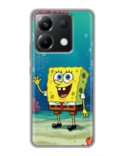 Чехол для Xiaomi POCO X6 5G с картинкой «Подводный привет»
