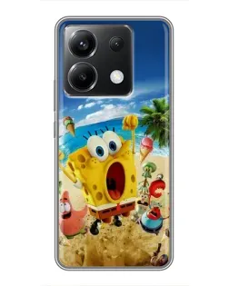 Чехол для Xiaomi POCO X6 5G с картинкой «Развлечения на пляже»