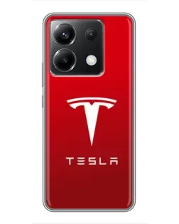 Чохол для Xiaomi POCO X6 5G з картинкою «Tesla Red Classic» Чохол для Xiaomi POCO X6 5G з картинкою «Tesla Red Classic»