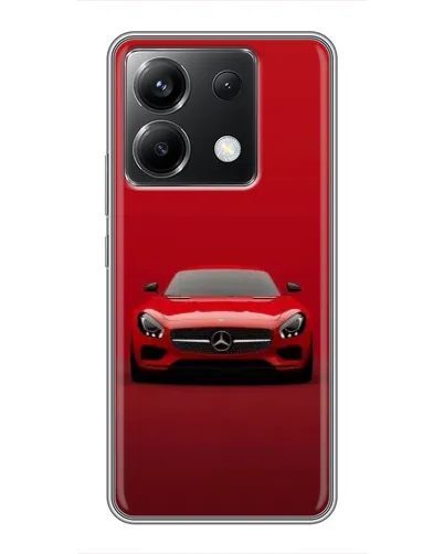 Чохол для Xiaomi POCO X6 5G з картинкою «Червоний Mercedes AMG»