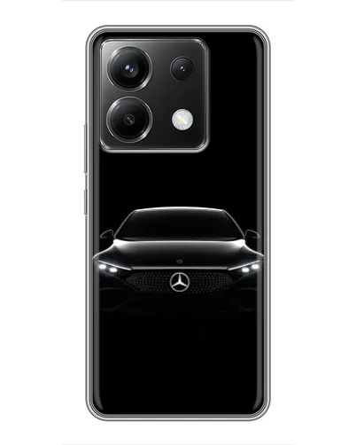 Чехол для Xiaomi POCO X6 5G с картинкой «Mercedes Vision — концепт»