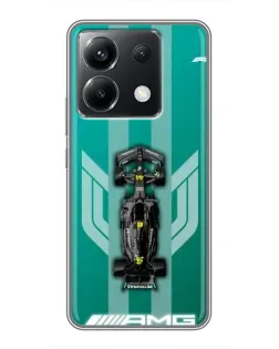 Чехол для Xiaomi POCO X6 5G с картинкой «Mercedes AMG Petronas»