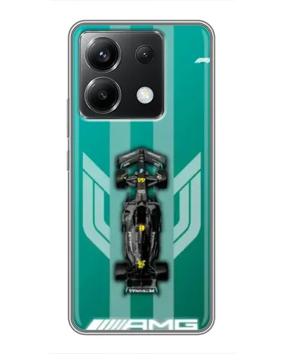 Чехол для Xiaomi POCO X6 5G с картинкой «Mercedes AMG Petronas»