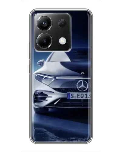 Чехол для Xiaomi POCO X6 5G с картинкой «Mercedes EQ — будущее»