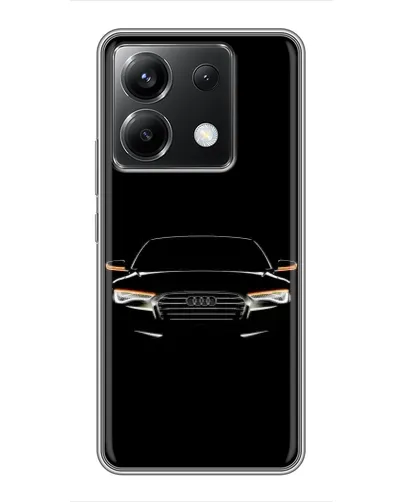Чохол для Xiaomi POCO X6 5G з картинкою «Audi — нічний контур»