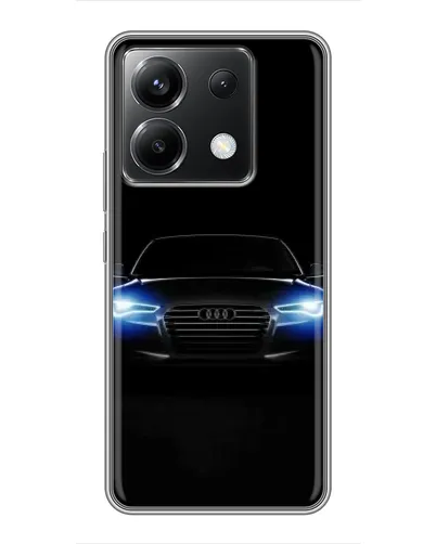 Чохол для Xiaomi POCO X6 5G з картинкою «Audi в неоні»