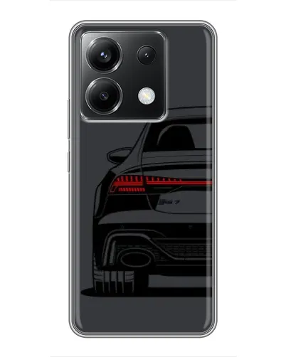 Чохол для Xiaomi POCO X6 5G з картинкою «Задня частина Audi — арт»