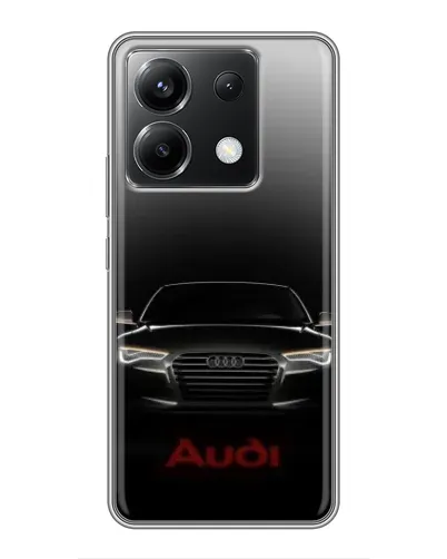 Чохол для Xiaomi POCO X6 5G з картинкою «Audi — градієнтний контур»