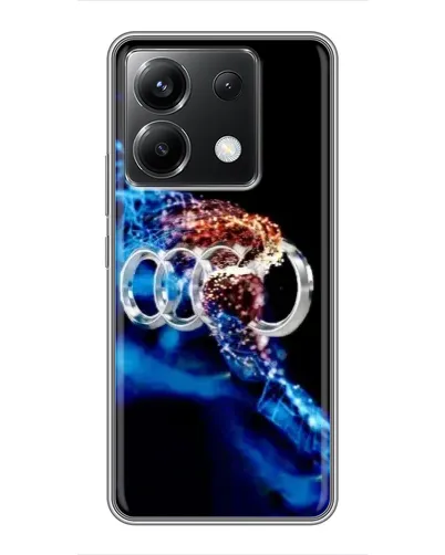 Чохол для Xiaomi POCO X6 5G з картинкою «Енергія лого Audi»